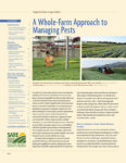 Image of the cover of A Whole Farm Approach to Managing Pests