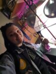 Caydee Terrell in a lab room