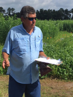 Florida farmer Ed James