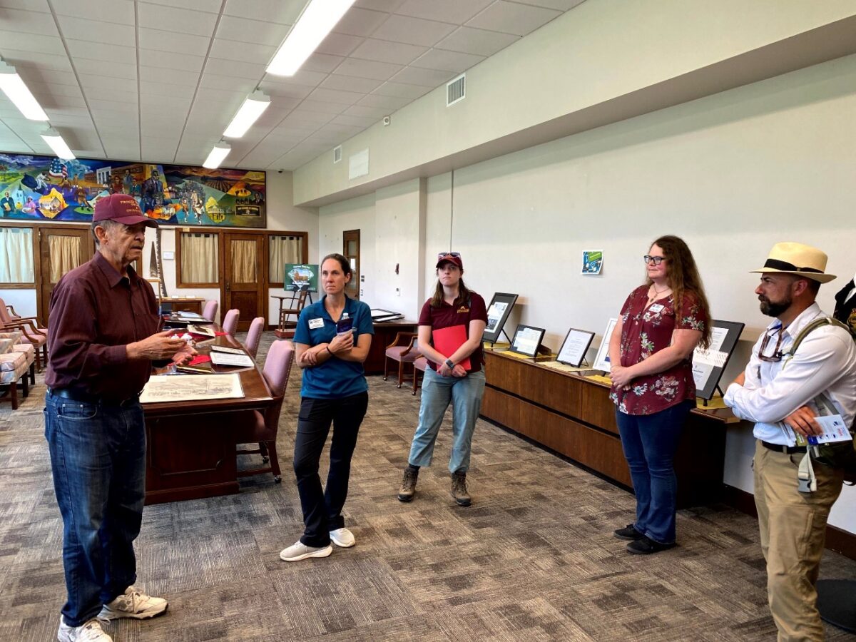 SARE Fellows tour George Washington Carver Center museum