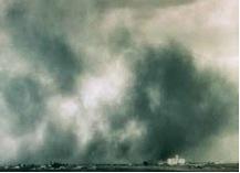 Figure 5.12. Drought and poor soil health created wind and water erosion during the Dust Bowl.
