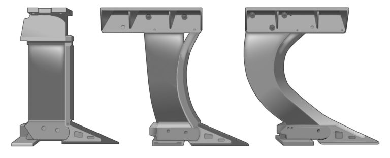 Pictures of metals in different curves