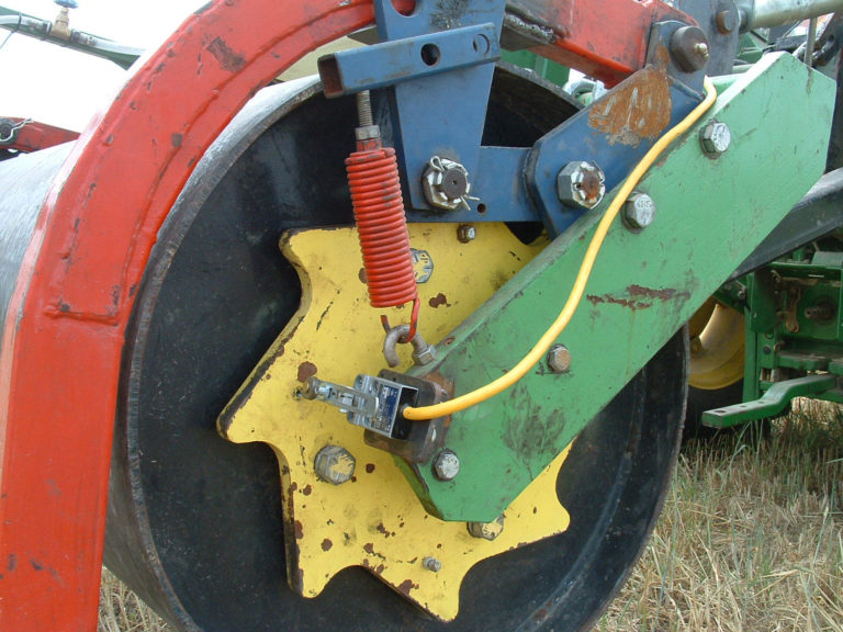 Yellow, green, blue, and red parts all put together