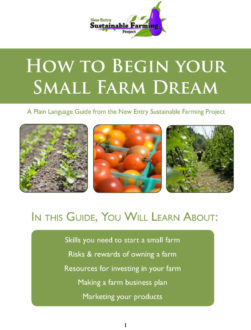 guide on how to begin your small farm dream