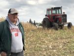 Dan Stoffel on his farm in Wisconsin