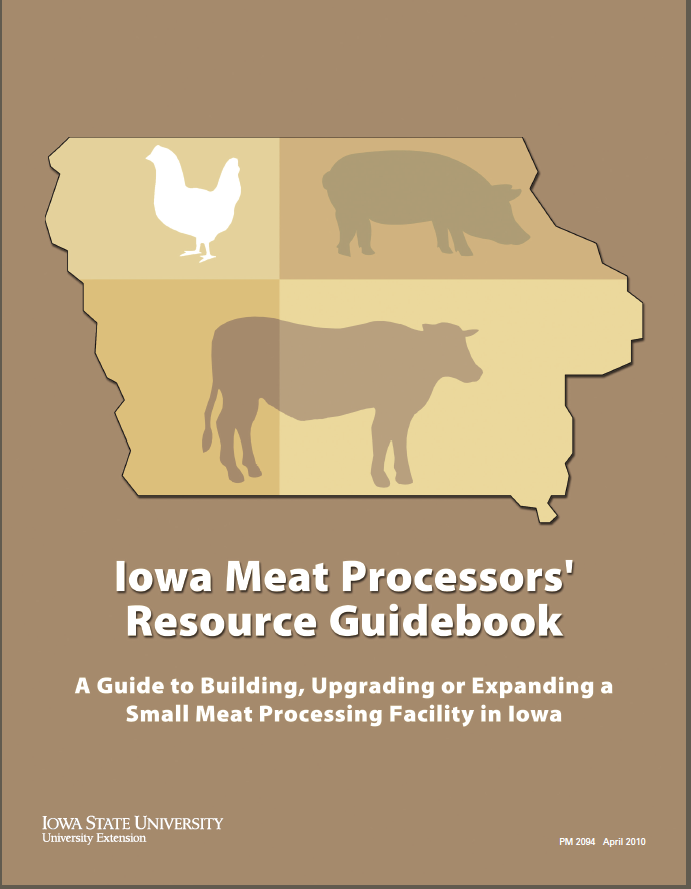 Iowa Meat Processors’ Resource Guidebook SARE