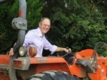 larry bailey on tractor