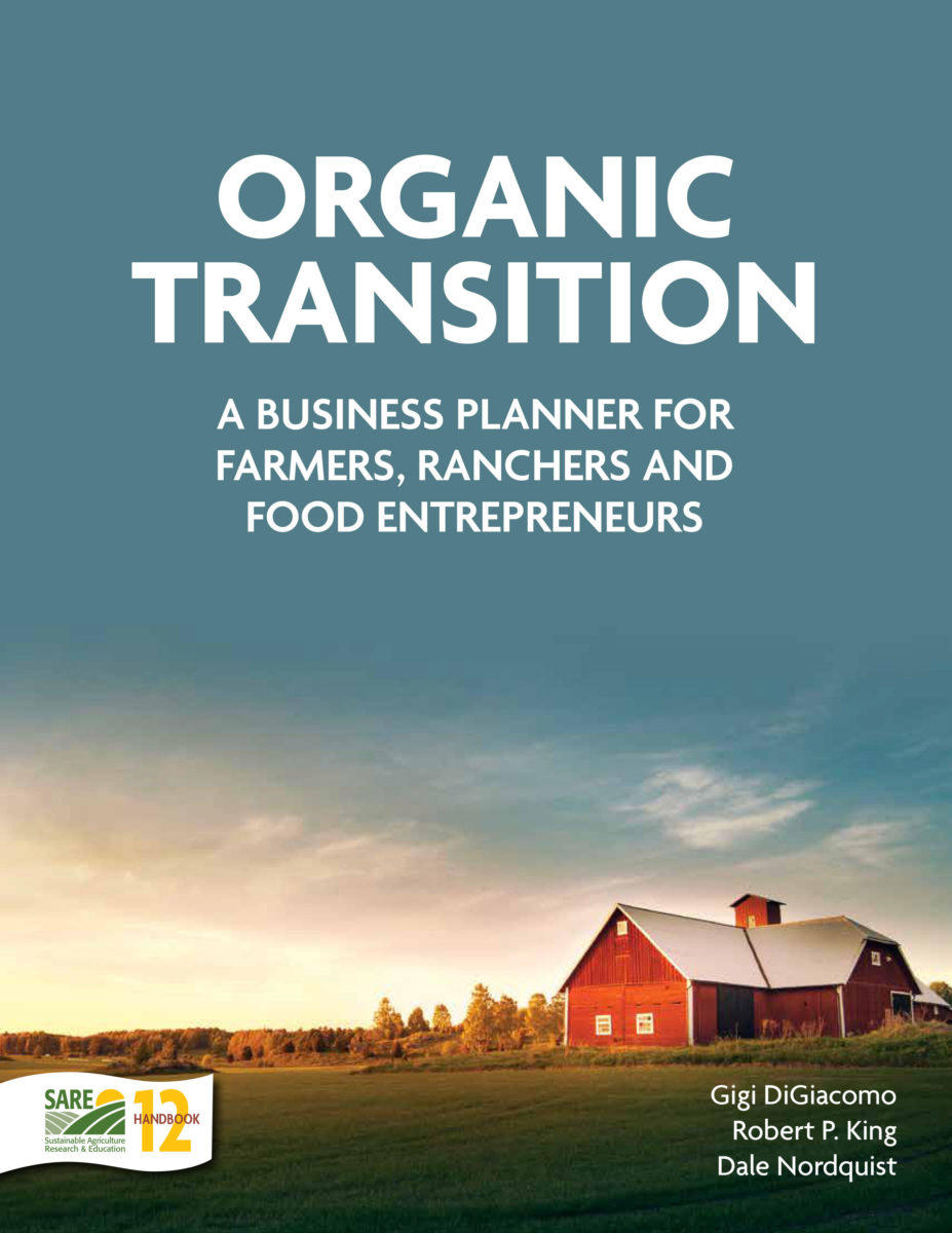 Cover image of the Organic Transition Planner