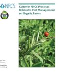 https://www.sare.org/wp-content/uploads/Pest-Management.pdf?inlinedownload=1 Cover of an article about conservation practices featuring a picture of a ladybug on a leaf.