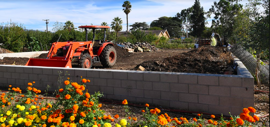 construction of a small urban farm