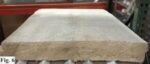 A mycelium mat resembling a foam mattress