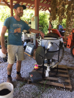 compost tea compost tea demonstration