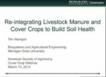 Article cover for reintegrating livestock manure and cover crops to build soil health
