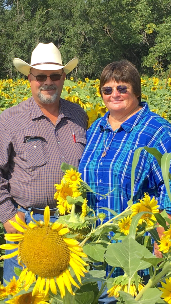 A portrait of Jimmy and Ginger Emmons