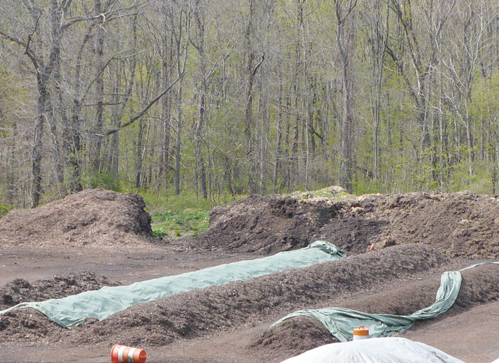 On-farm composting facility,
