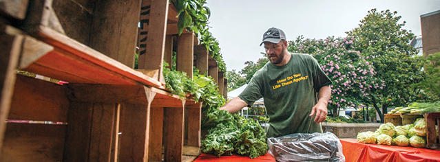 farmer at farmers market farmer at farmers market